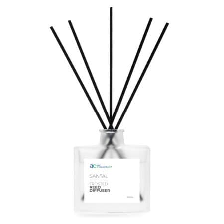 Santal Frosted Glass Reed Diffuser