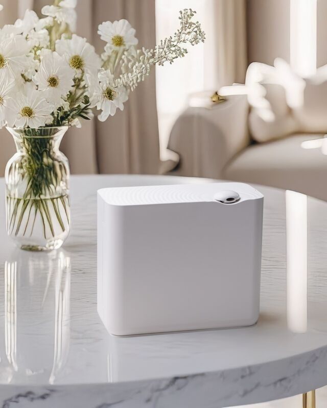 Create an atmosphere of elegance and tranquility with The Radiant. ✨

The Radiant fills every corner of your 4,000 square foot space with exquisite fragrance through the HVAC system. Easily program your scent schedule via Bluetooth and experience a refreshing ambiance that captivates the senses.
.
.
#hvacdiffuser #theradiant #diffuser